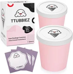 Ce Cream Containers (2 Pack - 1 Quart Each), Ice Cream Containers For Homemade Ice Cream, Ice Cream Storage Containers For Freezer, 1 Quart Freezer Containers For Ice Cream Storage - Berry Orange 15 Ce Cream Containers (2 Pack - 1 Quart Each), Ice Cream Containers For Homemade Ice Cream, Ice Cream Storage Containers For Freezer, 1 Quart Freezer Containers For Ice Cream Storage - Berry Orange -Kitchen Island Sale 51HtMppS9OL. AC
