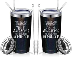 Wine Tumbler With Sayings Gifts For Women,Funny Inspirational Birthday Gift For Mom,Sister,Girl Friend,Female,Coworker-Sometimes You Forget,Thank You Gift Insulated Cup(12oz,Gradient Purple) -Kitchen Island Sale 51Iat8ST2HL. AC