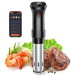 Sous Vide Machine, Lekoza Joule Sous Vide Cooker 1100 Watts, Ultra-quiet Fast-Heating Wifi Connect Preset Recipes On APP Immersion Circulator Precise Cooker With Accurate Temperature And Timer