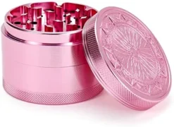 2.5 Inch Grinder, Large Spice Grinder With Exquisite Pattern, Pink -Kitchen Island Sale 51J oto4VL. AC