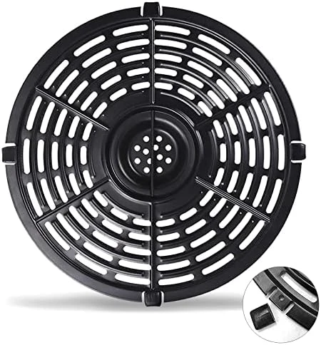 Air Fryer Grill Pan For Power XL Gowise 7QT Air Fryers,Nonstick Coating Crisper Plate,Air Fryer Replacement Parts,Air Fryer Rack,Air Fryer Accessories,Enamel Coating,Non-stick,Dishwasher Safe 6 Air Fryer Grill Pan For Power XL Gowise 7QT Air Fryers,Nonstick Coating Crisper Plate,Air Fryer Replacement Parts,Air Fryer Rack,Air Fryer Accessories,Enamel Coating,Non-stick,Dishwasher Safe - Image 6