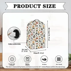 DISNIMO Forest Mushroom Blender Dust Cover, Fingerprint Protection Cover For Stand Mixer Or Coffee Machine, Home Kitchen Appliance Cover For Stain Dus-t Resistant Supplies -Kitchen Island Sale 51JYa7P9WfL