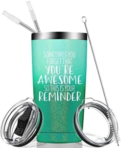 Wine Tumbler With Sayings Gifts For Women,Funny Inspirational Birthday Gift For Mom,Sister,Girl Friend,Female,Coworker-Sometimes You Forget,Thank You Gift Insulated Cup(12oz,Gradient Purple) -Kitchen Island Sale 51JhqeoaRQL. AC