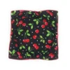 Cherries Polka Dot Microwave Bowl Cozy Vintage Inspired Reversible Microwave Potholder Retro Bowl Buddy Black Red Kitchen Linens 50s Diner Handmade Housewarming Hostess Teacher Gifts Under 10