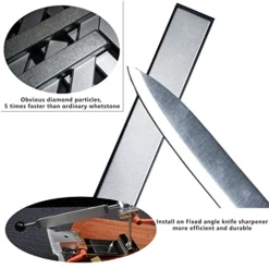 Value Pack Diamond Knife Sharpening Stones Kit Diamond Plates Kit Sharpen Knife Blades Sharp Surface Flat Must-haves For Ruixin Type Sharpeners (#80#200#400#500#600#800#1000#1500#2000#3000) -Kitchen Island Sale 51KJUk8hEmL