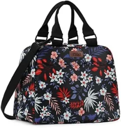 Insulated Lunch Bag For Women,Large Reusable Lunch Tote With Adjustable Shoulder Belt,Cute Love Heart Portable Lunch Box Cooler Bag,Perfect For Adult Girls Travel Picnic,Office,Working -Rose Gold -Kitchen Island Sale 51KSkJ88s5L. AC