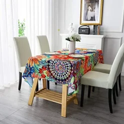 Tablecloth, Original Design Hand Drawing Art Print Table Cloth, Washable Water Resistance Microfiber Decorative Rectangle Table Cover (Tape 8, 60"x84") 19 Tablecloth, Original Design Hand Drawing Art Print Table Cloth, Washable Water Resistance Microfiber Decorative Rectangle Table Cover (Tape 8, 60"x84") -Kitchen Island Sale 51LPzVqx9JS