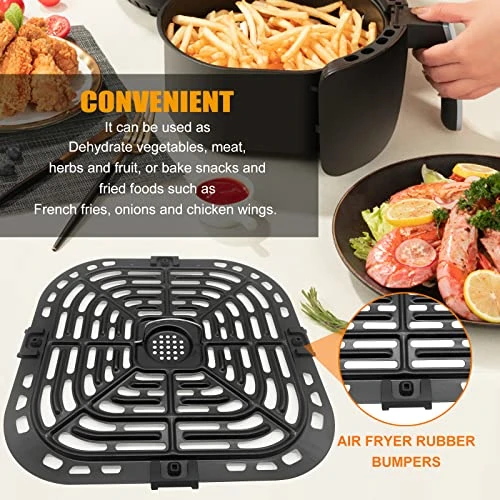 Original Air Fryer Grill Pan For Instant Pot Vortex Plus 6 In 1 6 QT Gourmia GAF685 GAF735 6 QT Air Fryer, Air Fryer Accessories Replacement Tray Rack Parts Grill Plate Crisper Plate, Dishwasher Safe 4 Original Air Fryer Grill Pan For Instant Pot Vortex Plus 6 In 1 6 QT Gourmia GAF685 GAF735 6 QT Air Fryer, Air Fryer Accessories Replacement Tray Rack Parts Grill Plate Crisper Plate, Dishwasher Safe - Image 4