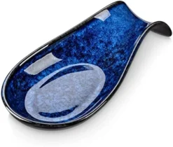 Poon Rest For Stove Top, Spoon Holder Stoneware Utensil Rest 9 Inch Spatula Holder, LOVECASA Cooking Spoon Holder For Kitchen Counter, Blue Spoon Rests -Kitchen Island Sale 51Mr4zTV7SL. AC