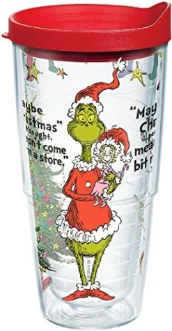 Tervis Dr. Seuss Grinch Christmas Quote Made In USA Double Walled Insulated Tumbler Cup Keeps Drinks Cold & Hot, 24oz, Classic 9 Tervis Dr. Seuss Grinch Christmas Quote Made In USA Double Walled Insulated Tumbler Cup Keeps Drinks Cold & Hot, 24oz, Classic -Kitchen Island Sale 51NvX4FBAL. AC