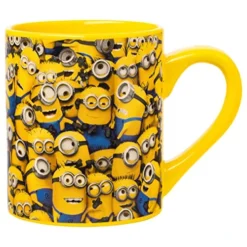 Universal's Despicable Me Cluttered Minions Ceramic Coffee Mug, 14 Ounces