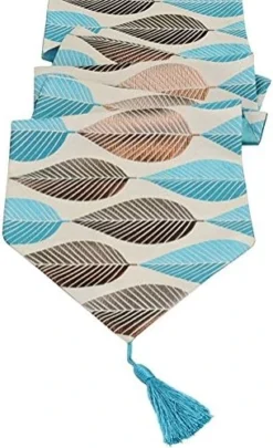 Multi-Size Colorful Stripe Fall Table Runners With Tassels LivebyCare Stripe Fabric For Table Decoration 13 X 80 Inches -Kitchen Island Sale 51O4o7dRuKL. AC