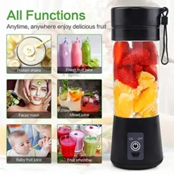Portable Blender For Shakes And Smoothies: Personal Size Single Serve Travel Fruit Juicer Mixer Cup With Rechargeable USB Small Electric Individual Mini Blender For Juice Milk -Kitchen Island Sale 51OEJdmNslL