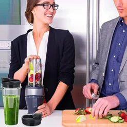 24OZ Blender Replacement Cups For Ninja Blender, 2 - Pack Replacement Cups With Sip & Seal Lid And Gaskets Set Compatible With Nutri Ninja Auto IQ Series Blenders BL450, BL480, BL490, BL640, BL680 -Kitchen Island Sale 51OOIwcAP7L