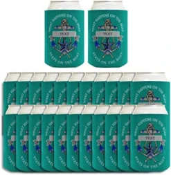 Customized Boating Can Coolies Your Boat Name Custom Sailing Gift Boating Birthday Party Supplies Custom Image Coolie 6 Pack Can Coolie Drink Coolers Coolies Navy -Kitchen Island Sale 51Oi9VbfhcL. AC