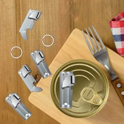 14 Pieces Military Can Openers Camping Travel P52 Can Opener Keychain Stainless Steel Army Survival Backpack Portable Can Opener (2 Styles) -Kitchen Island Sale 51OppYHGcwL