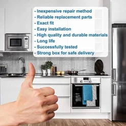HQRP 15" Glass Turntable Tray Compatible With Panasonic A06014A00AP F06014W00AP NN-H724BF NN-L731BF NN-S742BF NN-SN756B NN-T763SF Microwave Oven Cooking Plate 15-inch 380mm AO6O14AOOAP FO6O14WPPAP 11 HQRP 15" Glass Turntable Tray Compatible With Panasonic A06014A00AP F06014W00AP NN-H724BF NN-L731BF NN-S742BF NN-SN756B NN-T763SF Microwave Oven Cooking Plate 15-inch 380mm AO6O14AOOAP FO6O14WPPAP -Kitchen Island Sale 51P4ijuhRWL 2