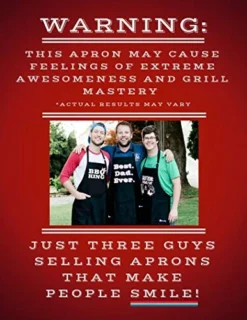 ApronMen, Funny Aprons For Men 'The Man. The Myth.' - Adjustable Aprons With Pockets, One Size Fits All - Gifts For Dad -Kitchen Island Sale 51Pg3tP4CAL