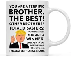 Funny President Donald Trump 11oz. Coffee Mug Gift, Terrific Mimi, 1-Pack, Hot Chocolate Christmas Birthday Drinking Cup Republican Political Satire For Family In Laws -Kitchen Island Sale 51PgWRYQHL. AC