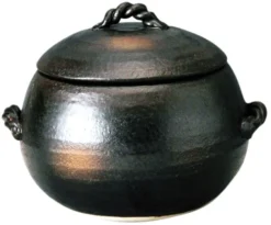 Rozufuru-sho Rice Pot - 3 People Cook Iga Wind M4806