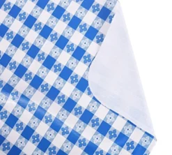 Checkered Vinyl Tablecloth With Flannel Backing For Restaurants, Picnics, Bistros, Indoor And Outdoor Dining (Black And White, 52X90 Rectangle/Oblong) -Kitchen Island Sale 51Q7koKzRJL