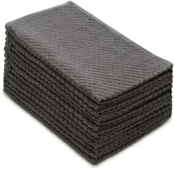 Euro Café Set Of 12 Waffle Weave Pure Cotton Super Absorbent Multipurpose Kitchen Towels, Dishcloths, Tea Towels White -Kitchen Island Sale 51QOV8ih8fL. AC