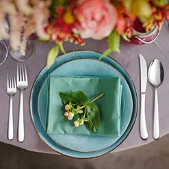 40-Piece Heavy Duty Silverware Set, HaWare Stainless Steel Solid Flatware Cutlery For 8, Modern & Elegant Design For Home/Hotel/Wedding, Mirror Polished And Dishwasher Safe -Kitchen Island Sale 51R5SydsmJS