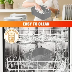 2 Pack Air Fryer Silicone Liners, Reusable Rectangle Food Grade Replacement Silicone Air Fryer Pot Insert Basket Accessories For Dual Ninja DZ201 DZ401 Instant Vortex 8 QT 10 QT Air Fryer Accessories 18 2 Pack Air Fryer Silicone Liners, Reusable Rectangle Food Grade Replacement Silicone Air Fryer Pot Insert Basket Accessories For Dual Ninja DZ201 DZ401 Instant Vortex 8 QT 10 QT Air Fryer Accessories -Kitchen Island Sale 51R5gX0IS5L