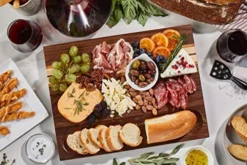 , Large Walnut/Cherry/Maple Wood Cutting Board For Kitchen, Charcuterie Wooden Board, Sorting Compartment, Reversible 17x13x1.1 In (Gift Box Included) -Kitchen Island Sale 51RBydIWrhL