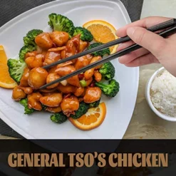 10 Pairs Fiberglass Chopsticks - Reusable Chopsticks Dishwasher Safe, 9 1/2 Inches - Black -Kitchen Island Sale 51RFgnwKB3L