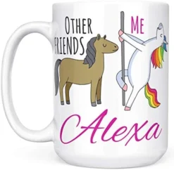 Other Bosses Vs Me Unicorn Coffee Mug, 11oz - Personalized Boss Gifts For Women With Name - Double Sided Print - Unique Bossycorn Coffee Cup | Boss Lady Gifts -Kitchen Island Sale 51Re bg0gkL. AC