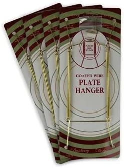 Rass Vinyl Coated Plate Hanger 10 To 14 Inch Pack Of 4 Hangers - Plate Hangers For The Wall -Kitchen Island Sale 51Rnsf1zcyL. AC