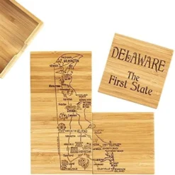 Florida State Puzzle 4 Piece Bamboo Coaster Set With Case -Kitchen Island Sale 51S5EllNnpL. AC