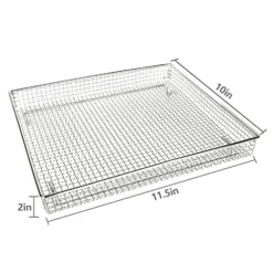 Air Fryer Basket, Compatible With Cuisinart TOA-60 Serie/TOA-65 Air Fryer, Oven Crisper Basket,cuisinart Air Fryer Toaster Oven Replacement Tray,304 Food-Grade Stainless Steel Wire Rack -Kitchen Island Sale 51SDBJyCXFL