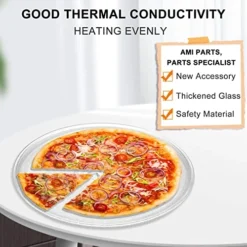 Small 9.6'' / 24.5cm Microwave Glass Plate Replacement, Small Microwave Glass Turntable Plate For Small Microwaves -Kitchen Island Sale 51T3AN5TdwL