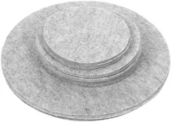 Plate Separators Storage, Set Of 48/24Pcs 3 Different Size, Thick And Premium Soft Felt Plate Dividers For Dish/Coffee Saucers Protecting And Stacking(48Pcs) -Kitchen Island Sale 51TCX gSLwL. AC