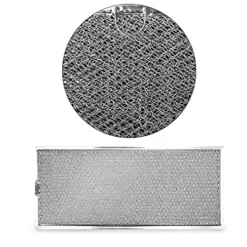 Microwave Grease Filter WB06X10596 Replacement For Many GE Microwaves, Samsung DE63-00196A 13-3/8 X 5-7/8 X 1/8 (Packed In Box) (2-Pack) -Kitchen Island Sale 51TMOS02f8S