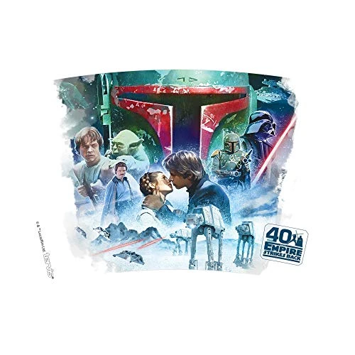 Tervis Made In USA Double Walled Star Wars Insulated Tumbler Cup Keeps Drinks Cold & Hot, 16oz, Empire 40th Collage 1 Tervis Made In USA Double Walled Star Wars Insulated Tumbler Cup Keeps Drinks Cold & Hot, 16oz, Empire 40th Collage