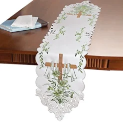 Mbroidered Lily And Cross Easter Table Linens Runner 10 Mbroidered Lily And Cross Easter Table Linens Runner -Kitchen Island Sale 51VbPb4BcUL. AC