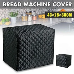 Bread Machine Cover-Bread Maker Cover Clip Cotton Diamond Stitching Splashproof Washable Toaster Bakeware Protector For Home Kitchen