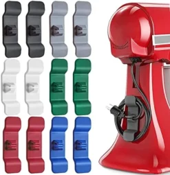 2 Pack Cord Organizer For Kitchen Appliance, Self Adhesive Cord Organizer For Appliances, Tidy Wrap Cord Organizer For Kitchen Small Appliance Stick On Blender, Coffee Maker, And Air Fryer -Kitchen Island Sale 51WOXh1swzL. AC