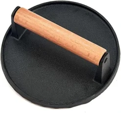 Cast Iron Burger Press, 7 Inch Round Heavy Duty Bacon Meat Steak Grill Press With Wooden Handle, Heat Proof, Rust Resistance, Griddle Accessorie Burger Smasher For BBQ Flat Top Teppanyaki 21 Cast Iron Burger Press, 7 Inch Round Heavy Duty Bacon Meat Steak Grill Press With Wooden Handle, Heat Proof, Rust Resistance, Griddle Accessorie Burger Smasher For BBQ Flat Top Teppanyaki -Kitchen Island Sale 51WYH7ZDFuL. AC