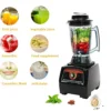 Food Processor Mixer Blender, 3.9L 2800W Commercial High Speed Blender Juicer Food Smooth Ice Cream Maker