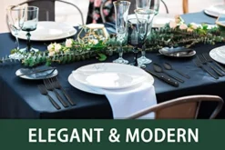 48-Piece Black Silverware Set With Steak Knives, Black Flatware Set For 8, Food-Grade Stainless Steel Tableware Cutlery Set, Utensil Sets For Home Restaurant, Satin Finished Polished -Kitchen Island Sale 51WkK5ZWT9L