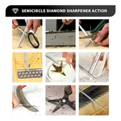 Knife Sharpeners Handheld 300/600 Grit Double Sided Diamond Knife Sharpening Weststone Stone For Kitchen Knives Scissors Garden Tools With Scissors Sharpener(SHA-2W SET) 9 Knife Sharpeners Handheld 300/600 Grit Double Sided Diamond Knife Sharpening Weststone Stone For Kitchen Knives Scissors Garden Tools With Scissors Sharpener(SHA-2W SET) -Kitchen Island Sale 51Xq1IdeXrL