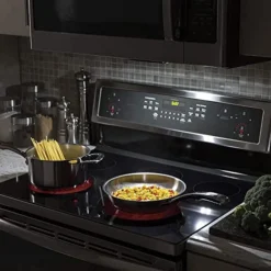 PVM9215SKSS Profile 2.1 Cu. Ft. Over-the-Range Sensor Microwave Oven Stainless Steel Bundle With 2 YR CPS Enhanced Protection Pack -Kitchen Island Sale 51XqtWummcL