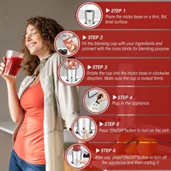 1200W Personal Bullet Blender For Shakes And Smoothies, Regenerate Nutri Aluminum Large Capacity Mixer With Blending & Grinding Blades For Kitchen, Tritan 34+17 Oz Travel Bottles For Fruits, Vegetables, Coffee, Countertop, Silver -Kitchen Island Sale 51Y8k4Hg9SL