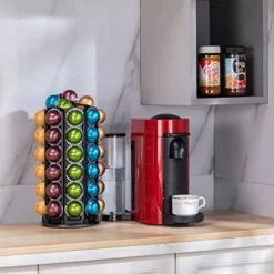 For Nespresso Pods Holder With Central Additional Pods Storage (Carousel-60+ Pods) 15 For Nespresso Pods Holder With Central Additional Pods Storage (Carousel-60+ Pods) -Kitchen Island Sale 51YKfuzgRkL
