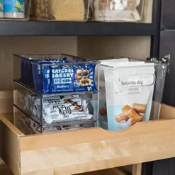 4 Plastic Storage Containers For Organizing - Pantry Organization And Storage Bins, Acrylic Clear Plastic Storage Bins - Cabinet Fridge Freezer Bathroom Organizer Bins- Kitchen Organization 5 4 Plastic Storage Containers For Organizing - Pantry Organization And Storage Bins, Acrylic Clear Plastic Storage Bins - Cabinet Fridge Freezer Bathroom Organizer Bins- Kitchen Organization -Kitchen Island Sale 51Z0LxYckNL