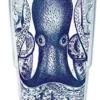 Tervis Plastic Octopus Tumbler With Wrap And Navy Lid 24oz, Clear